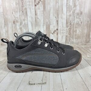 Chaco Kanarra Womens 9 Charcoal Grey Mesh Hiking Sneakers J105848 Footbed